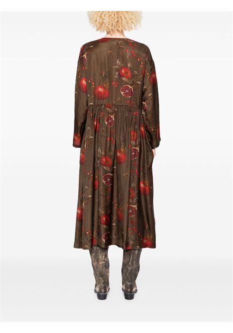 alexa dress woman brown UMA WANG | UP5017UW067